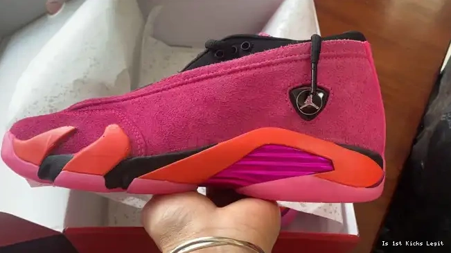 14 (W) Low Jordan DH4121-600 Retro Pink Shocking 0529